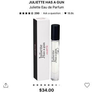 Juliette Has A Gun Juliette Perfume Travel Spray